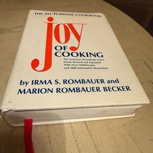 Joy of Cooking hardback vintage first scribner edition 1975 Cookbook